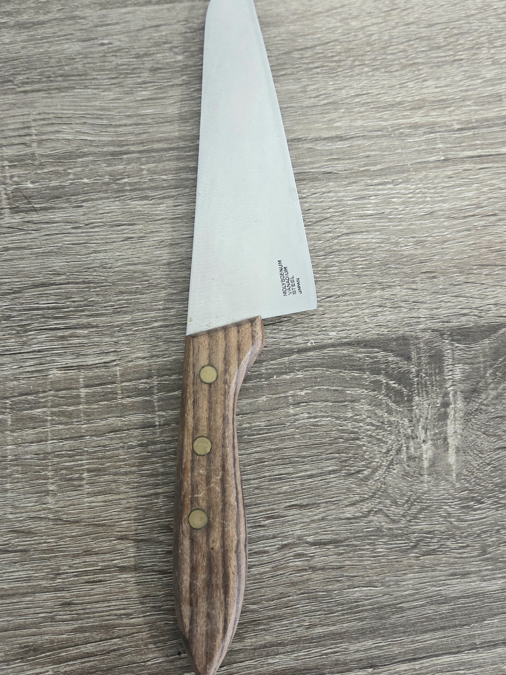 Molybdenum Vanadium Steel Knife Japan 12" SEE DESCRIPTION